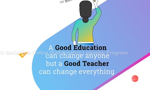 BeGalileo-Online Mathematics Learning Program in Whitefield, Bangalore - 560066