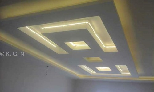 K. G. N. Gypsum ceiling decorations in Yakutpura, Vadodara - 390006