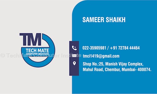TechMate Computer Institute in Chembur East, mumbai - 400074
