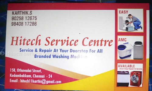 Hitech service centre in Kodambakkam, Chennai - 600024