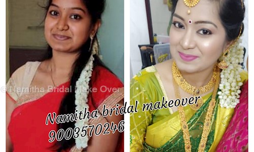 Namitha Bridal Make Over in Chinmaya Nagar, Chennai - 600092