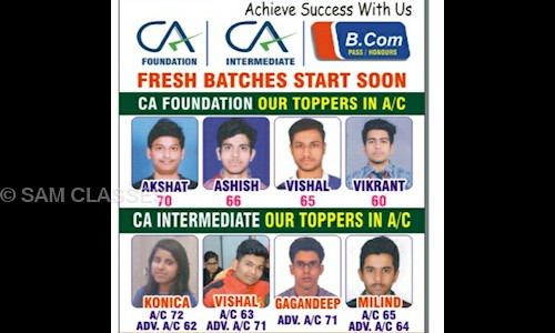 SAM CLASSES in Budh Vihar, Delhi - 110086
