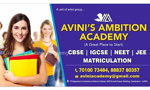 Avinis Ambition Academy in Civil Aerodrum Post, coimbatore - 641014