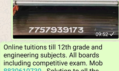 Axis Engineering Classes