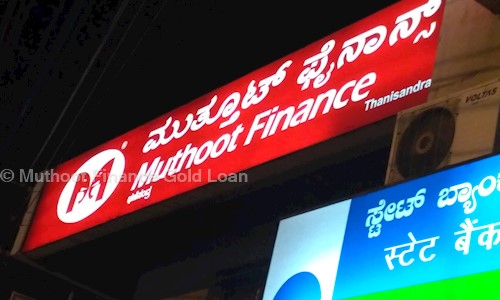 Muthoot Finance Gold Loan in NANDAGOKULA, BANGALORE-THANISANDRA - 560077