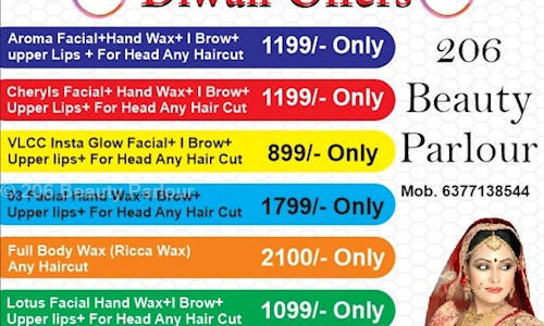 206 Beauty Parlour in Jhotwara, Jaipur - 