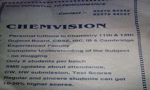Chem Vision in Vastrapur, Ahmedabad - 380015
