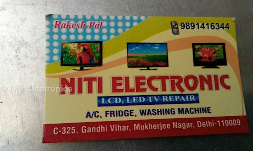 Niti Electronics in Mukherjee Nagar, Delhi - 110009