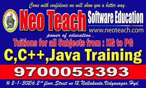 Neo Teach Software Education in Nallakunta, Hyderabad - 500044