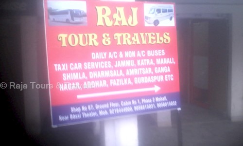 Raja Tours & Travels in Sector 22c, Chandigarh - 160022