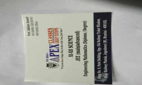 Apex Classes in Jogeshwari West, Mumbai - 400102