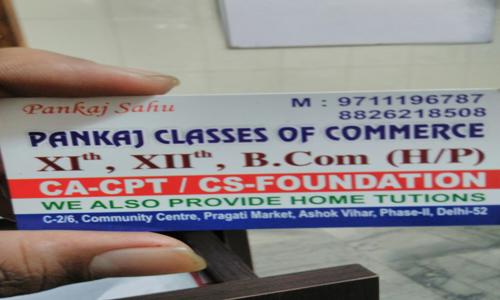 Pankaj Class of Commerce in Ashok Vihar, Delhi - 110052