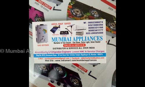 Mumbai Appliances in Ghatkopar East, Mumbai - 400075