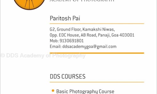 DDS Academy of Photography in Panjim, Goa - 403001