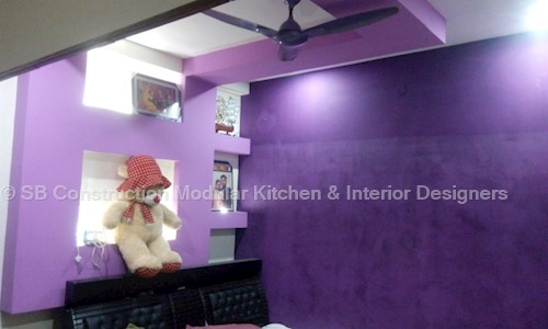 SB Construction Modular Kitchen & Interior Designers in Mogappair East, Chennai - 600037