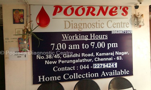 Poornes Diagnostic Centre in New Perungalathur, Chennai - 600063