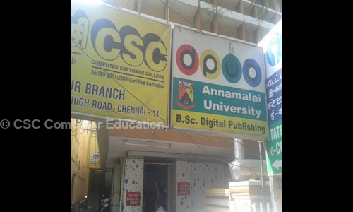 CSC Computer Education in Perambur, Chennai - 600011