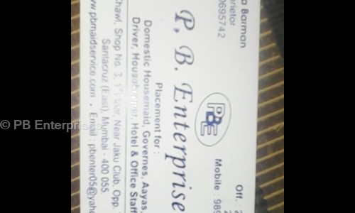 PB Enterprises in Santacruz East, Mumbai - 400029