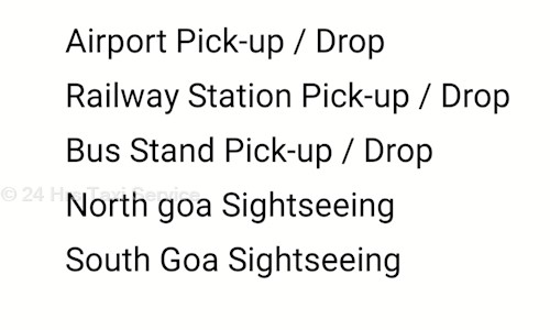 24 Hrs Taxi Service in Bardez, Goa - 403509