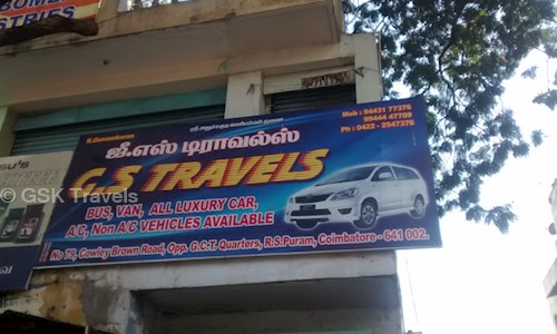 GSK Travels in R.S. Puram, Coimbatore - 641002