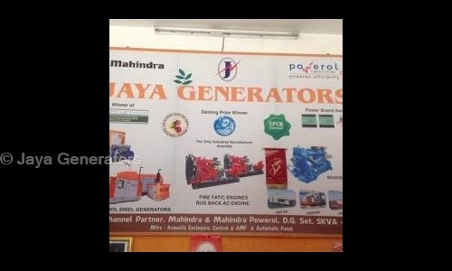 Jaya Generators in Ganapathy, Coimbatore - 641006