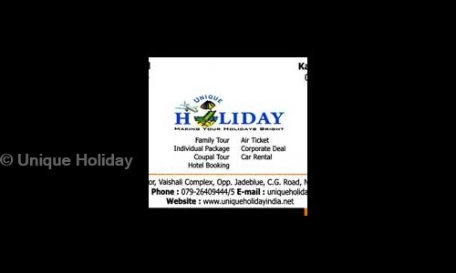 Unique Holiday in Navrangpura, Ahmedabad - 380006