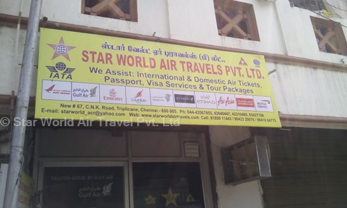 Star World Air Travel Pvt. Ltd. in Triplicane, Chennai - 600005