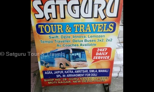 Satguru Tour & Travels in Moti Nagar, Delhi - 110015