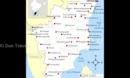 Sun Travels in Ellis Nagar, Madurai - 625010