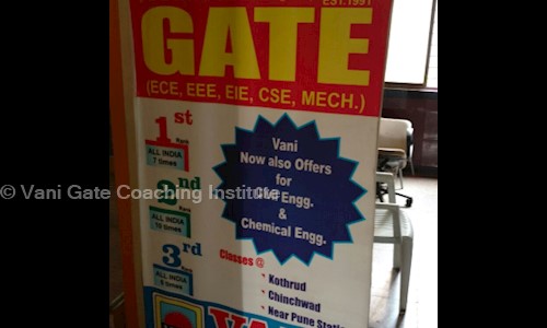 Vani Gate Coaching Institute in Shivaji Nagar, Pune - 411005