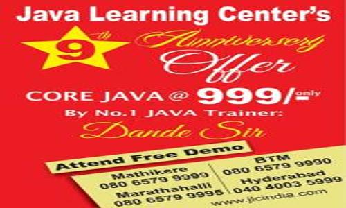 Java Learning Center in Ameerpet, Hyderabad - 500016