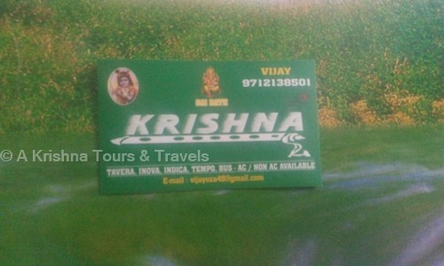 A Krishna Tours & Travels in Naroda, Ahmedabad - 382330