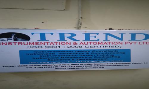 Trend Instrumentation and Automation Pvt. Ltd. in Choolaimedu, Chennai - 600094
