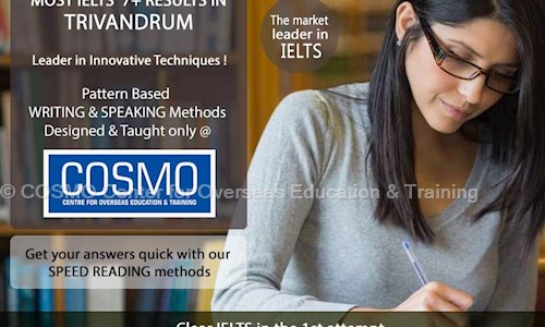 COSMO Centre for Education & Training in Thampanoor, Trivandrum - 695002