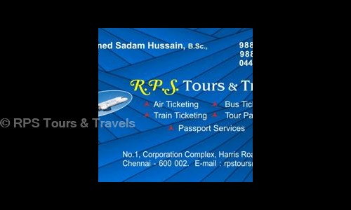 RPS Tours & Travels in Pudupet, Chennai - 600002