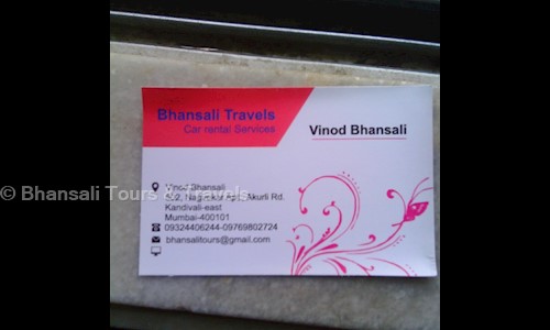 Bhansali Tours & Travels in Kandivali East, Mumbai - 400101