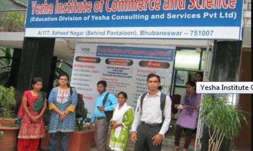 Yesha Institute of Commerce & Science in Saheed Nagar, Bhubaneswar - 751007