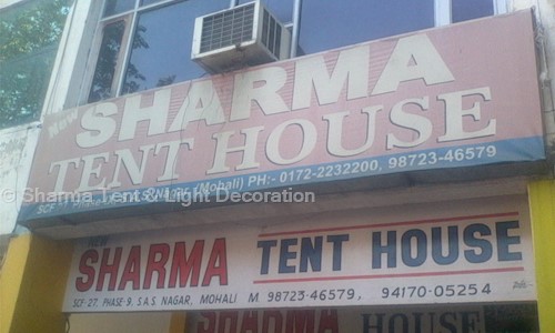 Sharma Tent & Light Decoration in Mohali, Chandigarh - 160062