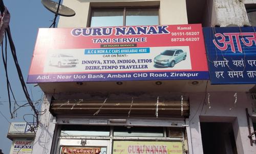 Guru Nanak Taxi Service in Zirakpur, Chandigarh - 140105