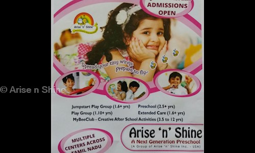 Arise n Shine in Sowripalayam, Coimbatore - 641028
