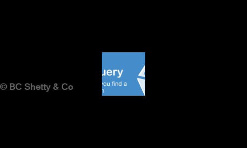 BC Shetty & Co. in Malleswaram, Bangalore - 560003
