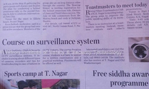 Altron Institute of Safety & Security Technology in MMDA Colony, Chennai - 600094