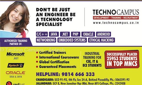 Techno Campus - Aptech in B.R. Street, Ludhiana - 141003