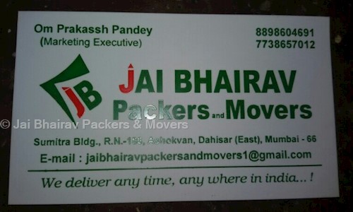 Jai Bhairav Packers & Movers in Dahisar East, Mumbai - 400068