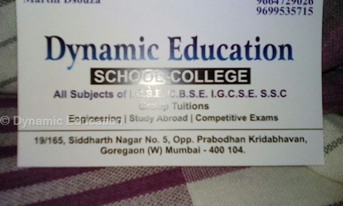 Dynamic Education in Goregaon West, Mumbai - 400062