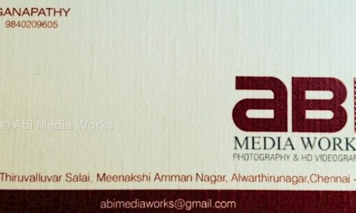 Abi Media Works in Alwarthirunagar, Chennai - 600087