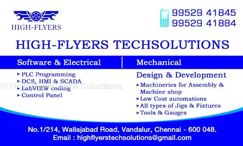 High Flyers Tech Soluctions in Old Perungalathur, Chennai - 600048