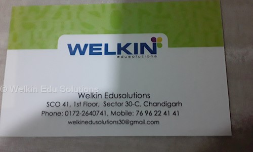 Welkin Edu Solutions in Sector 30, Chandigarh - 160030