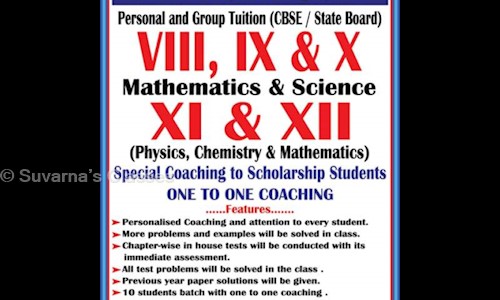 Suvarna’s Classes in Airoli, Mumbai - 400702