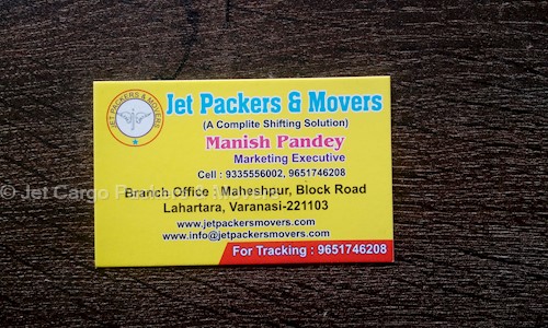 Jet Cargo Packers & Movers in Lahartara, Varanasi - 221103
